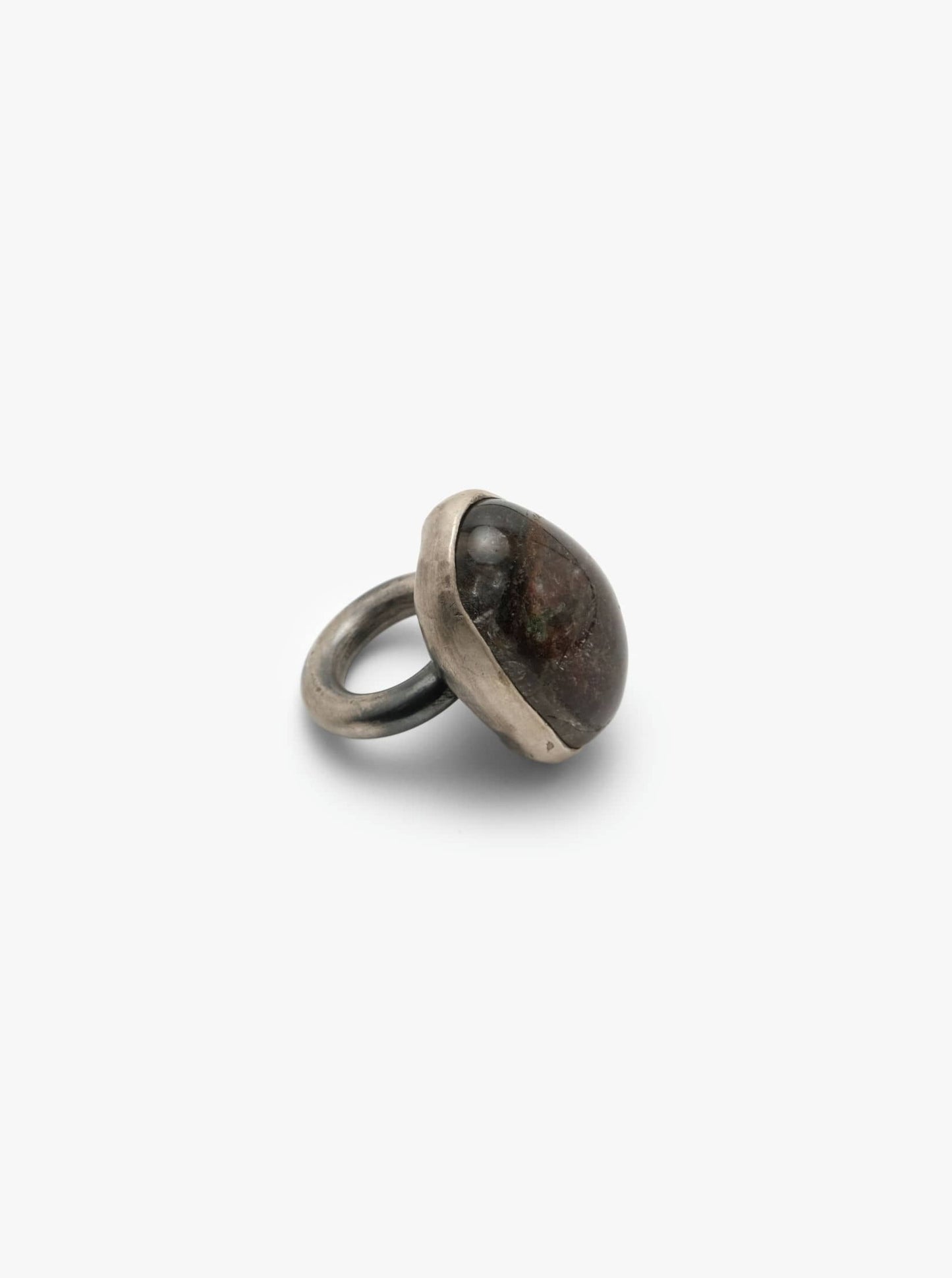 Ring: quartz, silver