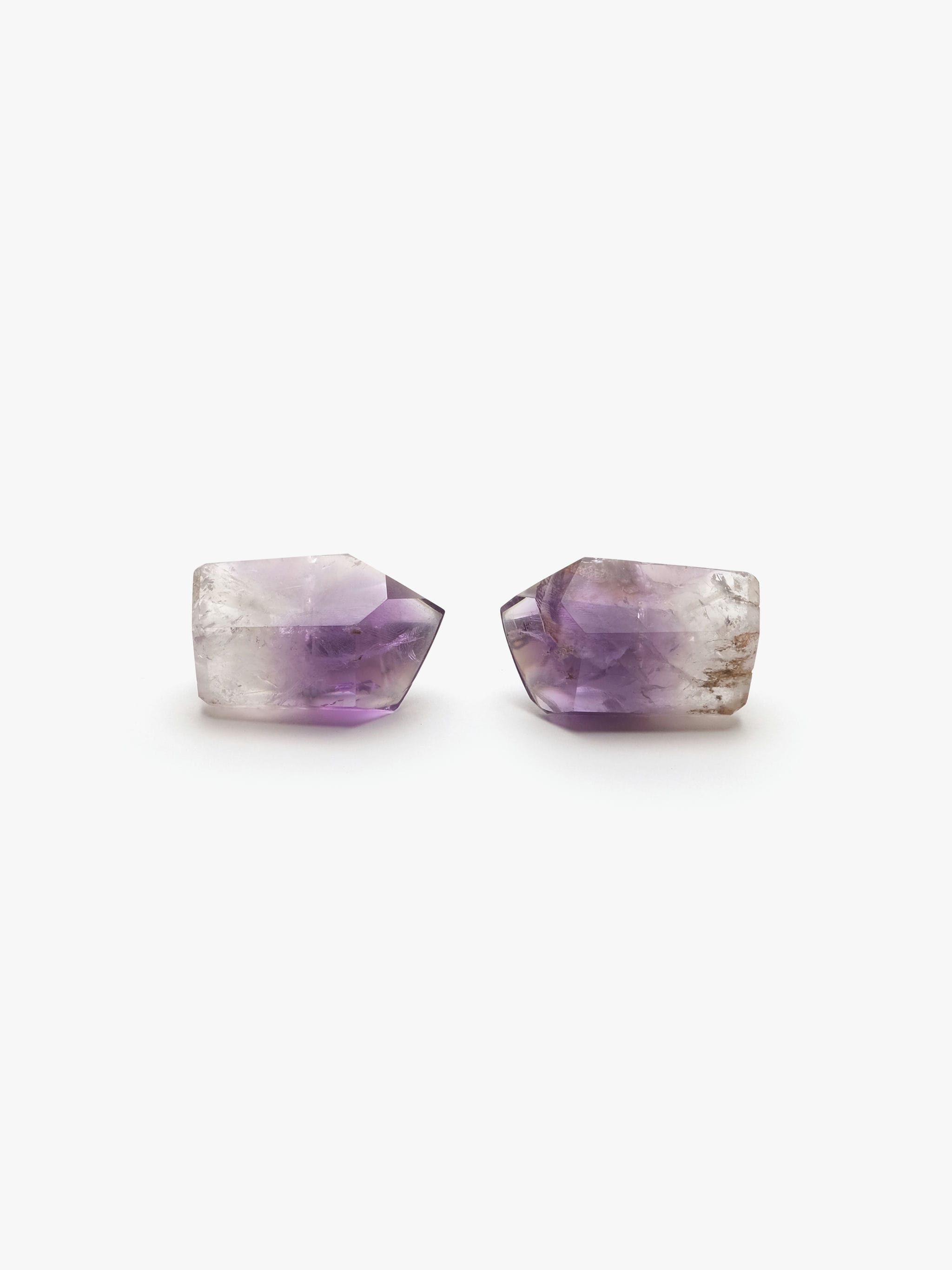 Cuff link: amethyst