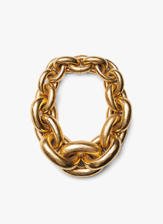 Seoul necklace gold, acacia chain goldfoil, Monies