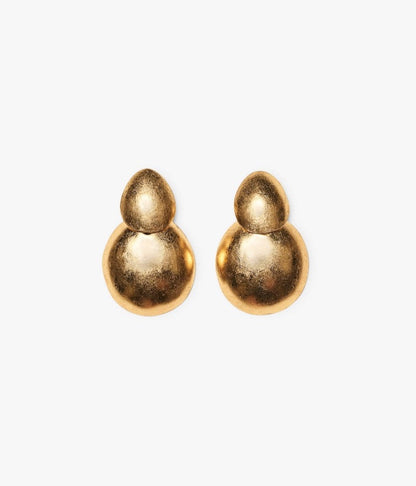 Quito earclips, Monies, polyester goldfoil