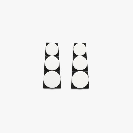 Cicely stud earring black