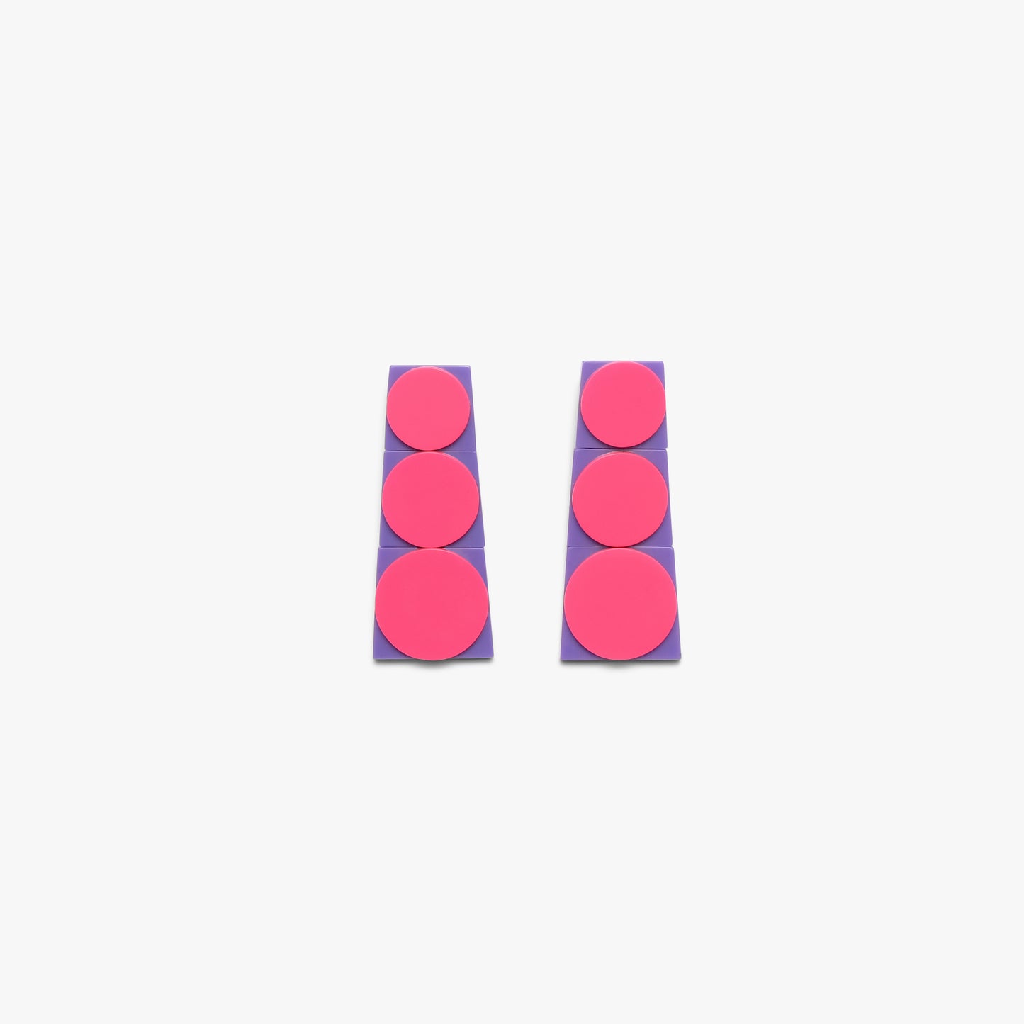 Cicely stud earring pink