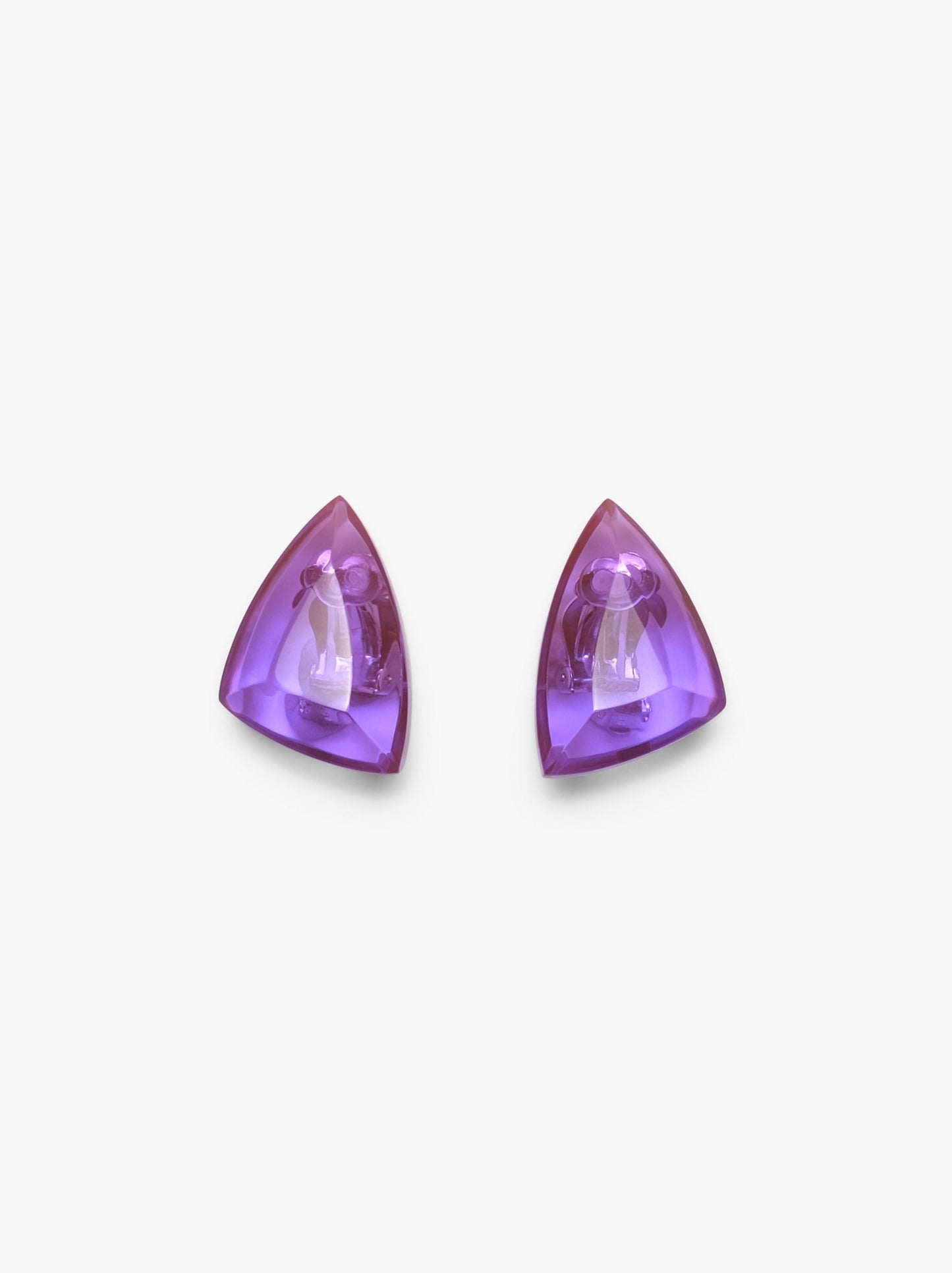 Wikka earclips purple