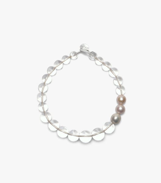 ネックレス・ペンダント MONIES FW22 FRIMO NECKLACE (8173A TRASPARENT) Frimo necklace: freshwater pearls – Monies