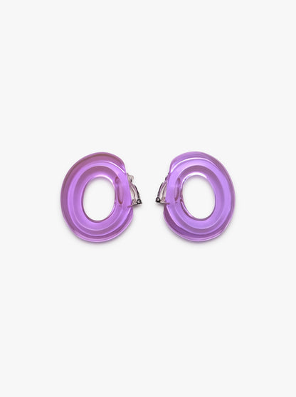 Flotti earring purple