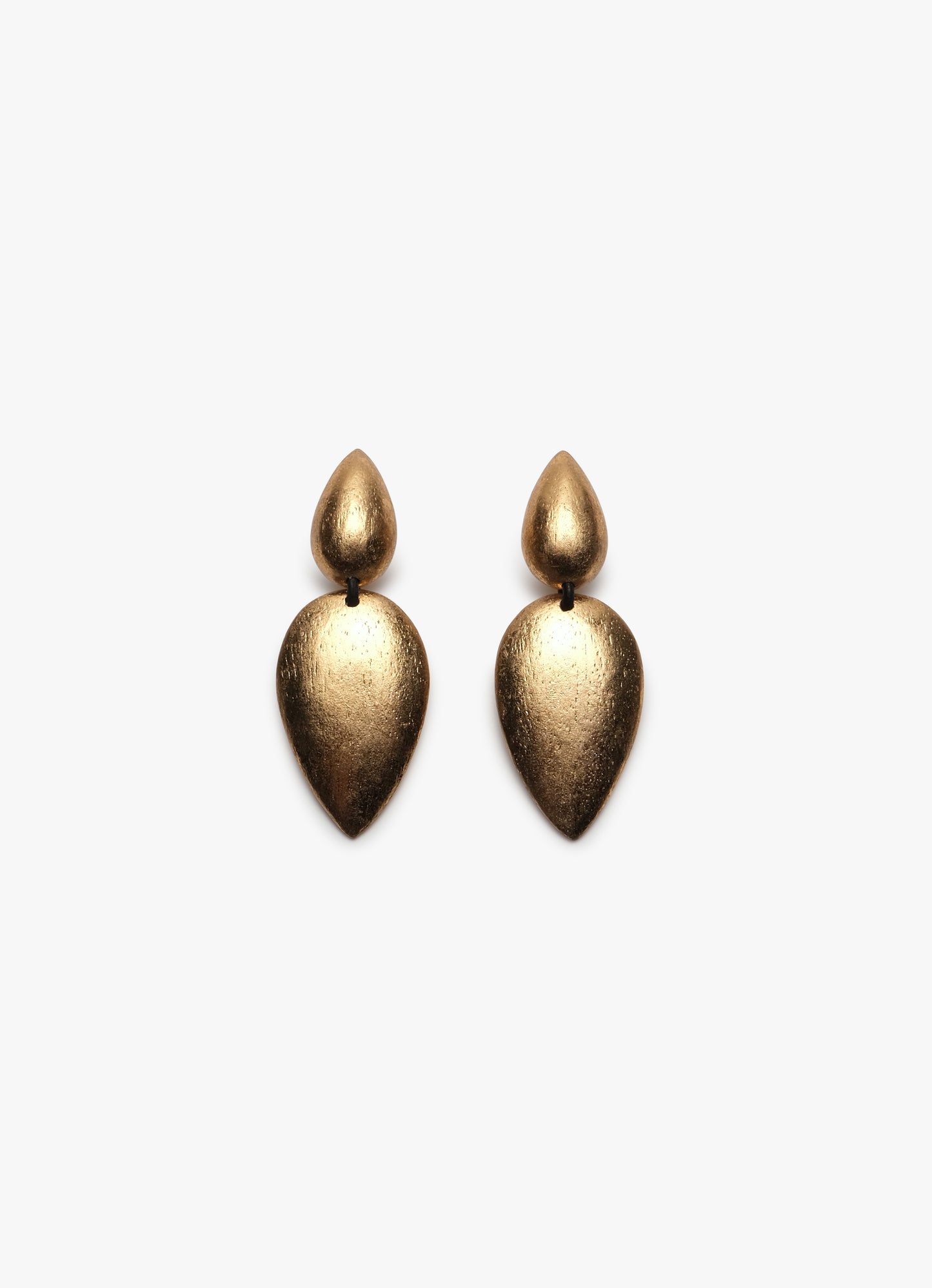 Monies Waff earring: Acacia, goldfoil
