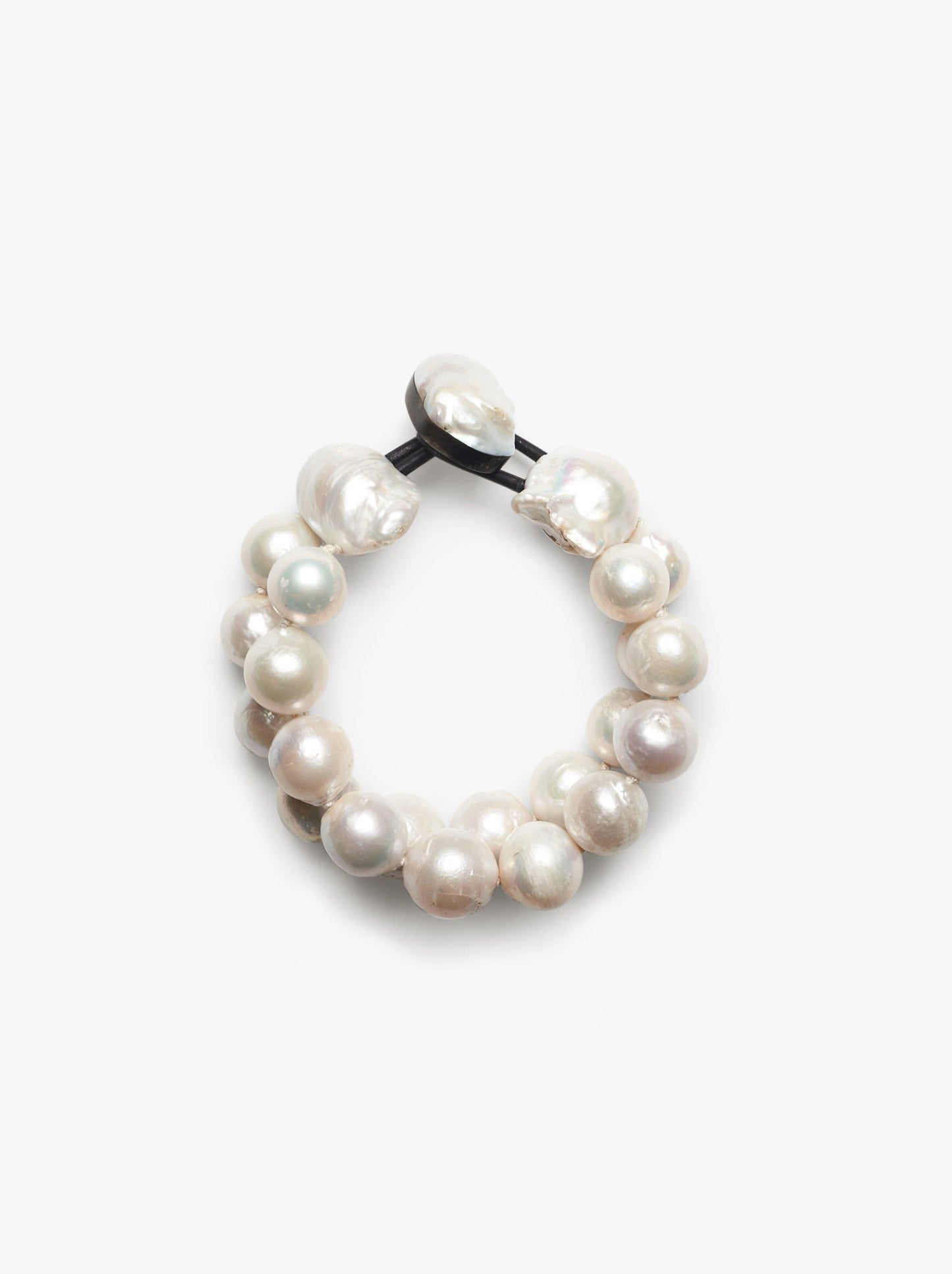Bracelet in pearls - 2 strands
