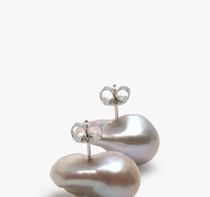 Øreringe i barok perle