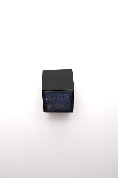 Bracelet in ebony and lapis lazuli